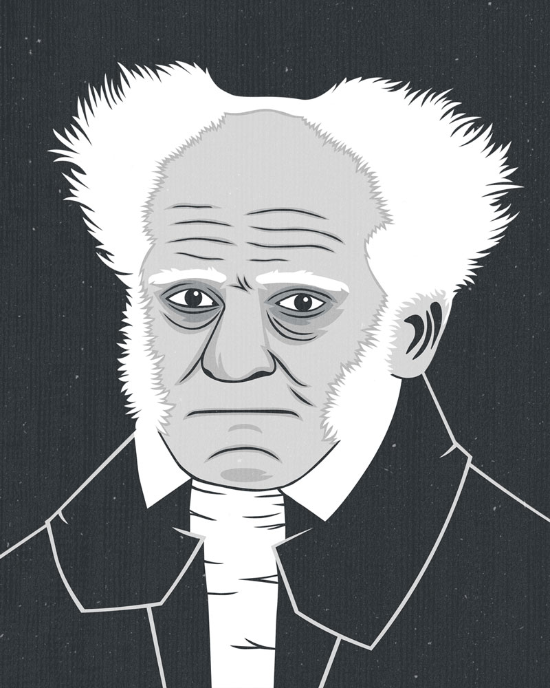 Portrait Arthur Schopenhauer