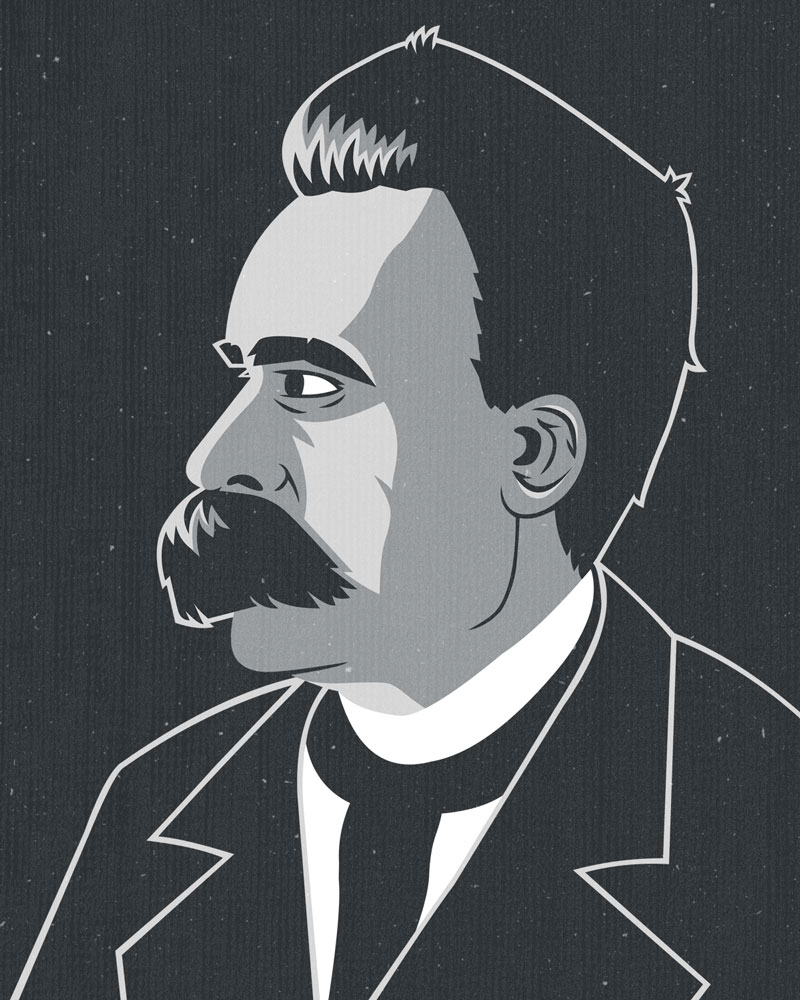 Portrait Friedrich Nietzsche